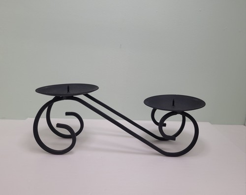 Vintage candle holder sleigh - candle,