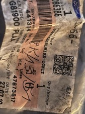 Ford Fiesta / Ka  From 01.09.1998 HT Lead Cylinder  1  HCS CFI PN1086386