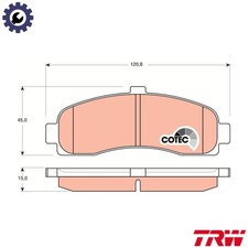BRAKE PAD SET DISC BRAKE