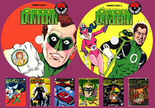 Green Lantern Comics On Two PC DVD Rom’s (CBR Format)