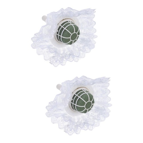 Pcs lace bouquet - 2, holder