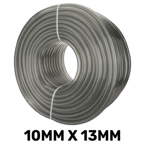 Grey semi transparent pvc pipe - grey, semi-transparent