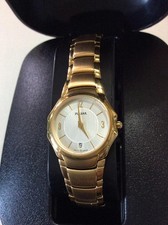 Pulsar gold ladies stainless steel watch