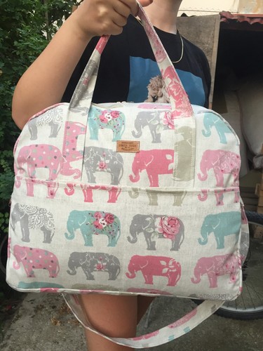 Weekend travel bag elephant - travel, bag,
