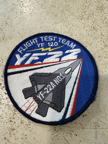 22a flight test team - yf-22a,