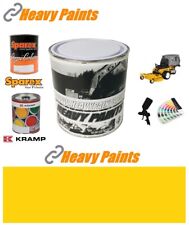 Walker Lawn Mower Yellow Enamel Paint 1 Litre Tin