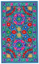 Embroidered Wall Hanging Tapestry Ethnic Rangoli Mandala Home Décor Throw
