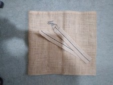  AERO SEED BROADCASTER / SEED  SOWER  HESSIAN FIDDLE SEED BAG & STRAP