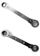 Vintage Kamasa Ratchet Spanner Set 11/16 x 7/8 5/8 x 3/4 AF,  18 x 22 16 x 19 mm