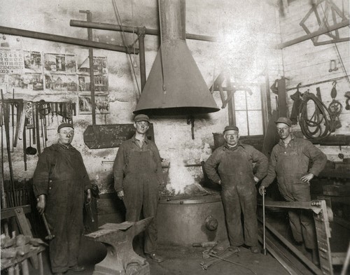 Old time blacksmith - time, vintage