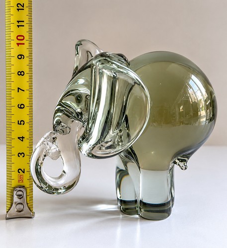 Vintage heavy art glass - heavy,