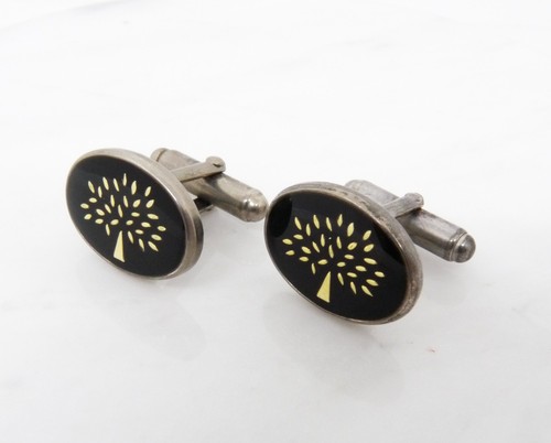 Mulberry black enamel - enamel, tree