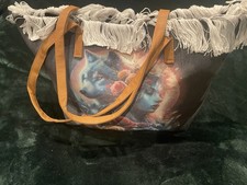 Wolf and Maiden Fantasy Tote