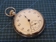 VINTAGE 1950-60s SUB DIAL POCKET WATCH SPARES REPAIR OR PARTS