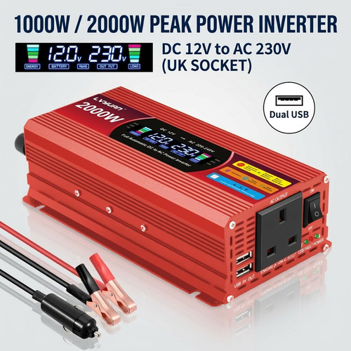 12v 240v power inverter - to,