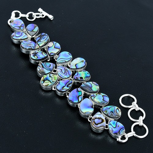 Abalone shell pear gemstone - shell,