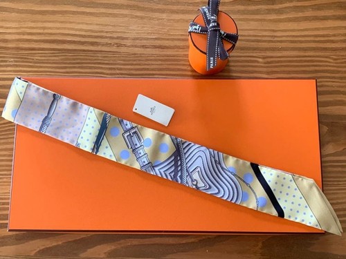 Unused hermes twilly scarf - twilly,