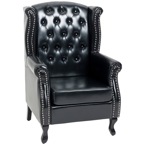 Homcom chesterfield style wing - chesterfield-style,