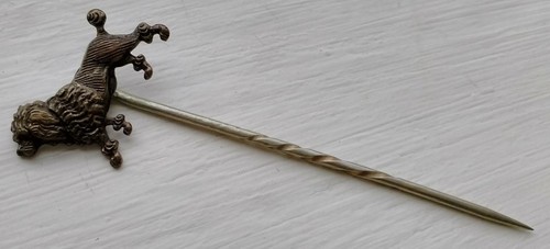 Lovely antique dog stick - lovely, pin