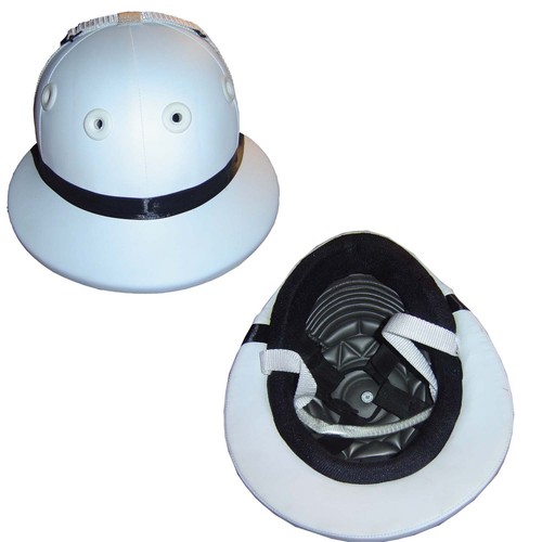 White polo helmet - white,