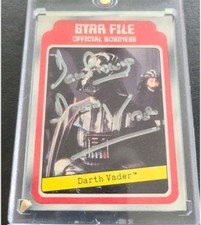 Dave Prowse Darth Vader Topps