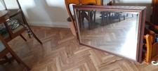 Vintage Mirror Mahogany Gold