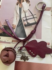 Radley london red leather dog - radley,