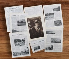 Antique 1920s Boy Scouts Scouting Chief Scout Book Print Ephemera Pictures pages