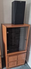 Retro Nathan Squares Teak  Hi-Fi Cabinet/ Unit Vintage -Superb!
