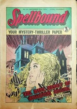 SPELLBOUND 1976 # 14 Mystery Thriller Gothic Girls Comic vintage rare suspense