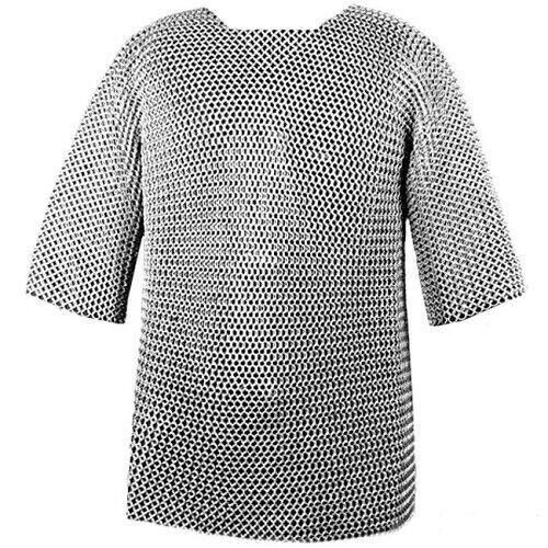 Aluminum chainmail shirt wear