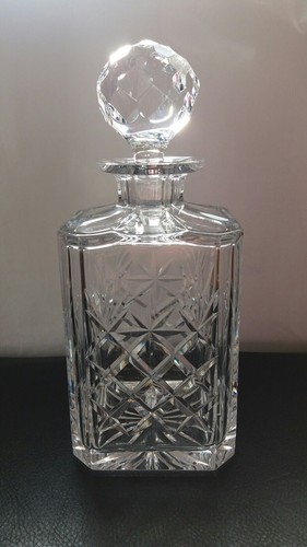 Thomas webb crystal decanter - crystal,