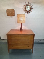 Loughborough For Heals Mid Century Chest Of 3 Drawers. #274