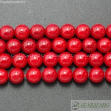 Natural Gemstone Red Coral Round Spacer Beads 2mm 3mm 4mm 5mm 6mm 7mm 8mm 16‘’
