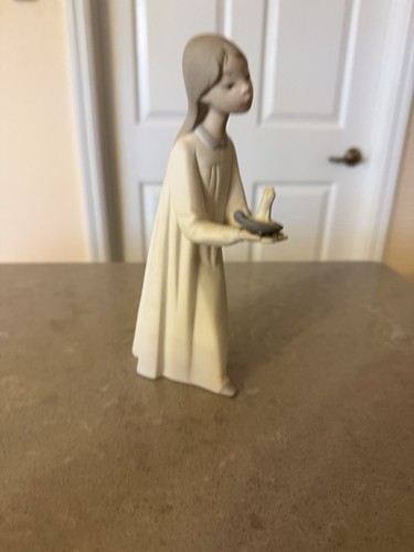 Lladro girl with - lladro,