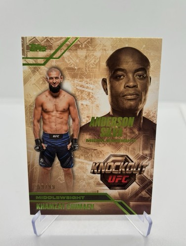 Khamzat chimaev ufc topps - chimaev,