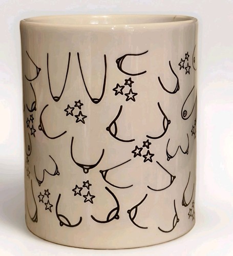 Funny boobs coffee mug rude - coffee,