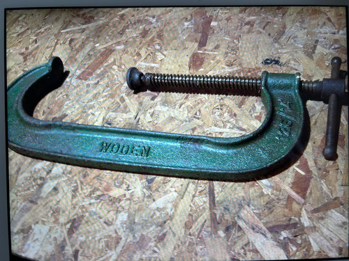 Woden inch clamp used - woden,