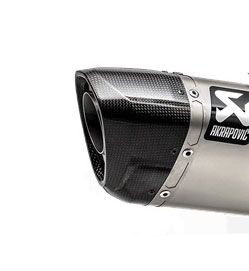 Akrapovic end cap set - end,