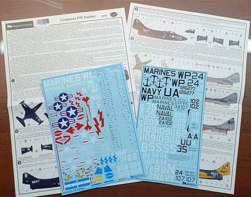 Decal grumman f9f - 1:48,