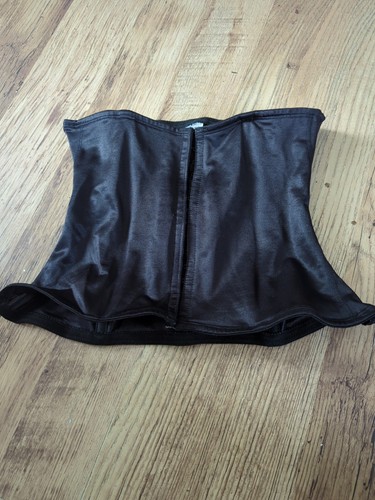 Size 2xl black spandex corset - 2xl,