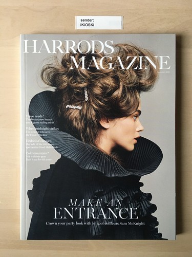 Harrods magazine november 2019 - magazine,