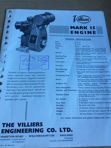 Villers original vintage 1960 - vintage,