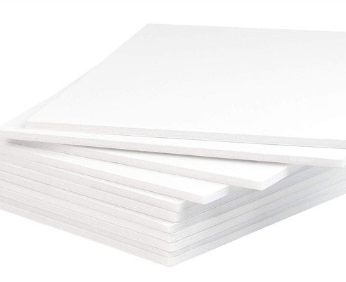 White foam board - white,