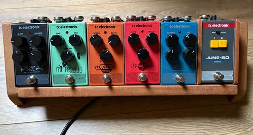 Guitar pedal board with - board,