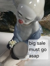 Nao By Lladro Half Price Sale Must Go. Little Clown In Love. In Original Box