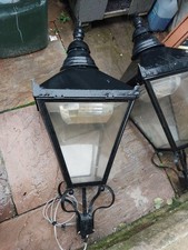 Black Victorian Garden Street Lamp