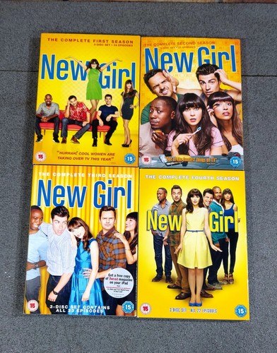 New girl seasons dvd - 1-4,