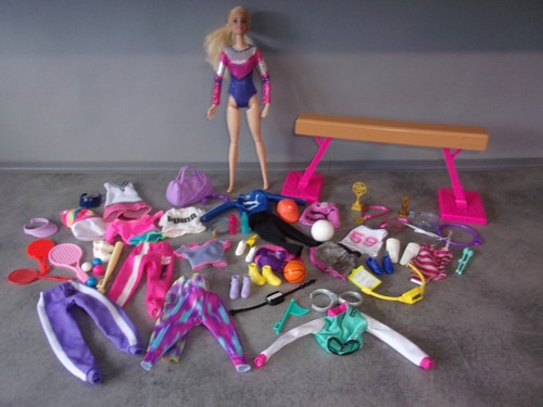Barbie doll with sports - doll,