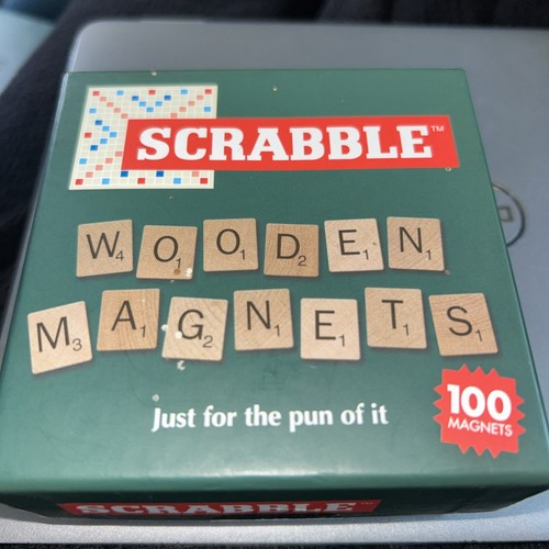 Scrabble wooden fridge - wooden,